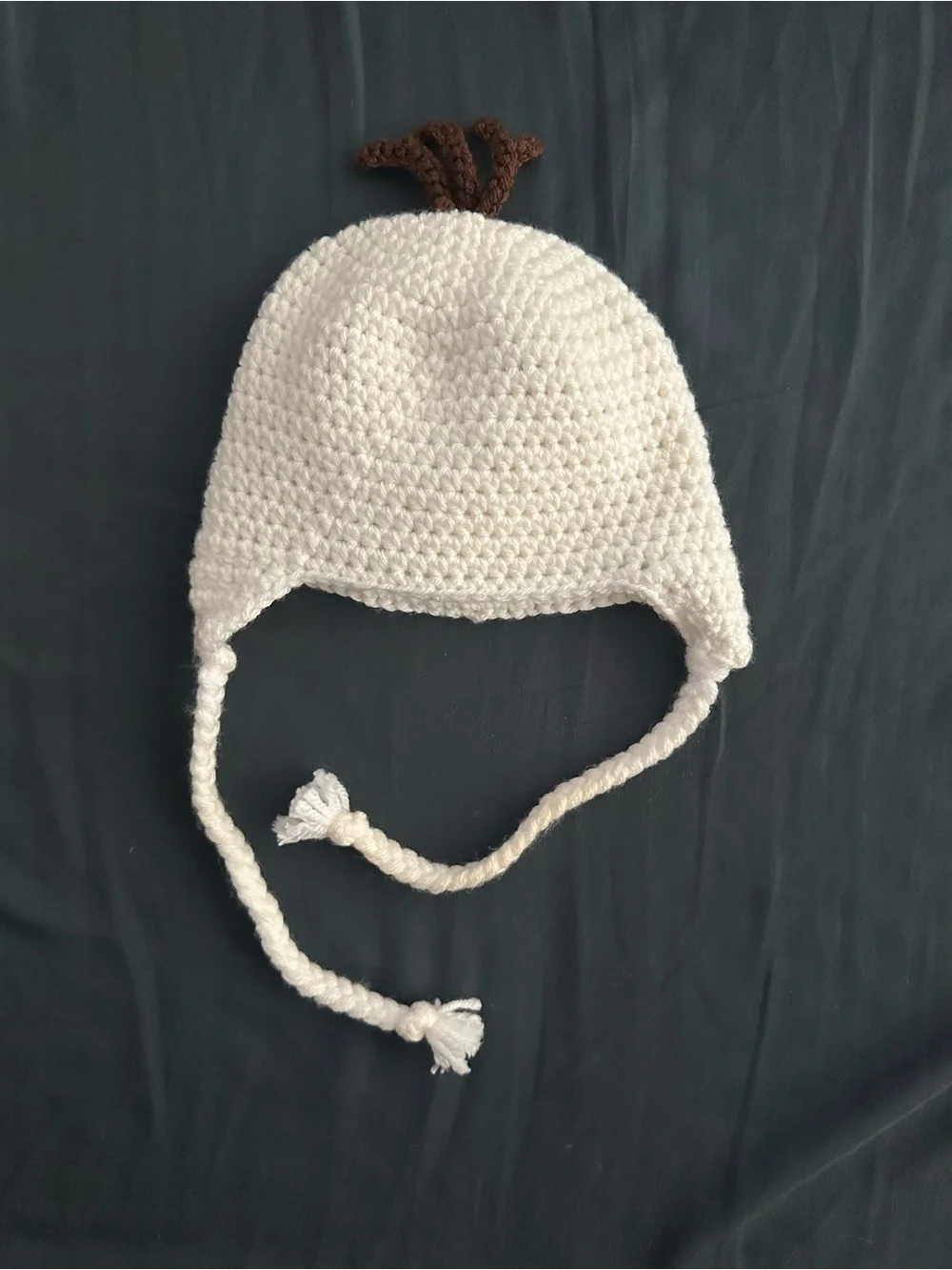Handmade Kids Crocheted Olaf Hat - Disney Frozen